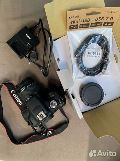 Фотоаппарат canon eos 2000d kit