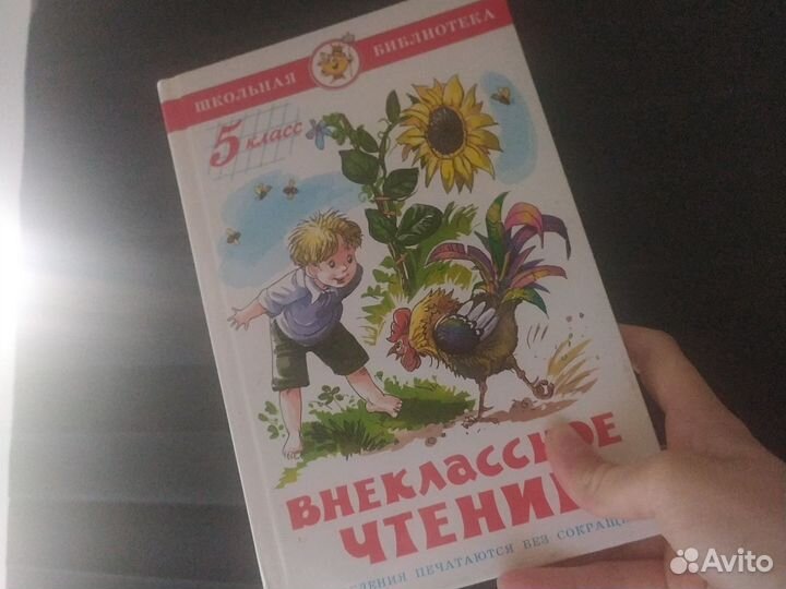 Книги для внеклассного чтения