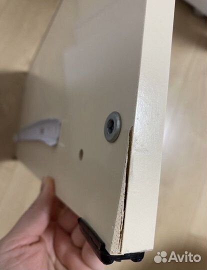 Кроватка детская с продольным маятником и ящиком