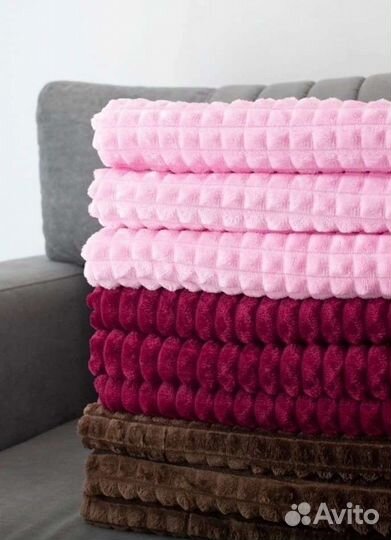 Плед кубики