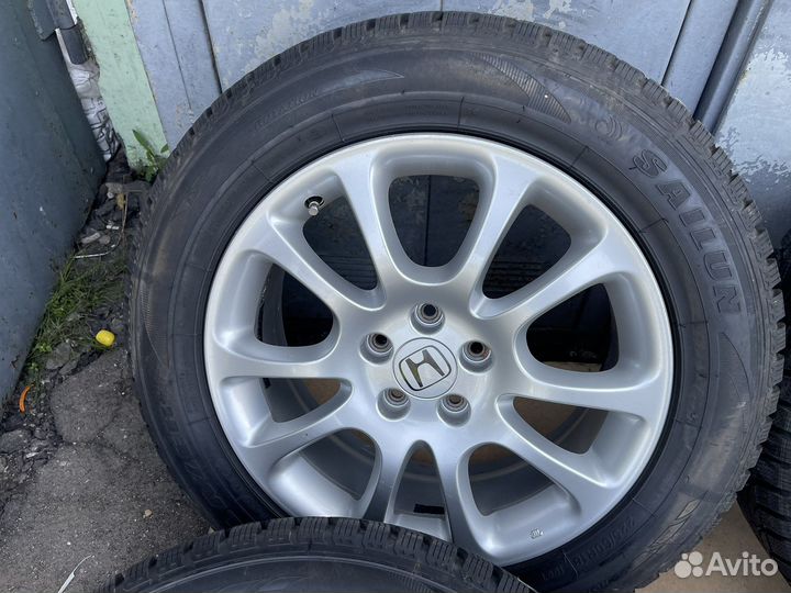 Колеса honda CRV 2016 год 225/60/18 5/114,3 зима