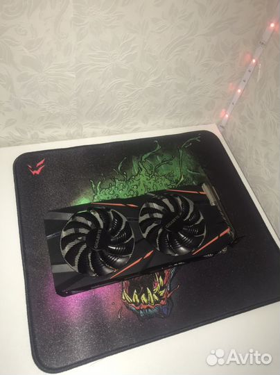 Видеокарта gigabyte rx590 8gb