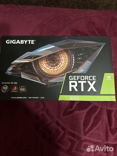 Видеокарта geforce rtx gigabyte 3050 gaming oc