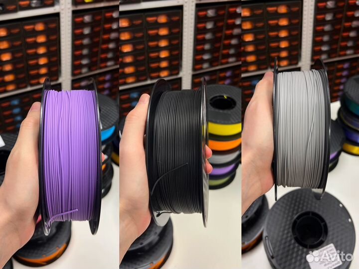 Пластик для 3D принтера PLA+, Все цвета