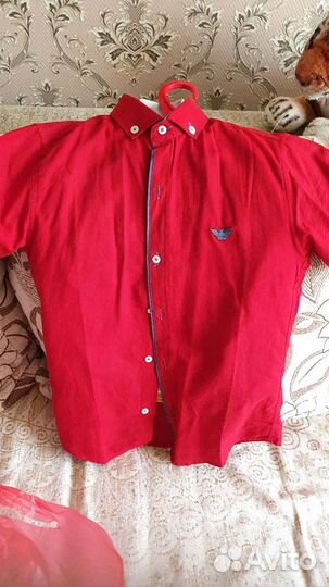 Рубашки на мальчика 4- 8 лет