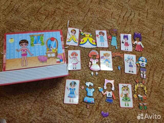 Игры одевалки на магнитах