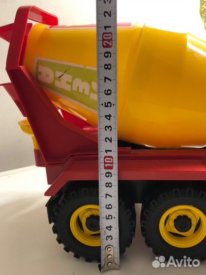 Грузовик бетономешалка полесье