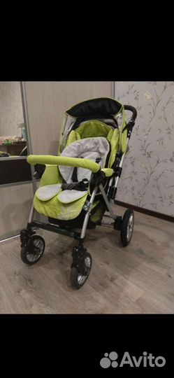 Прогулочная коляска Капелла с перекидной ручкой