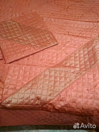 Комплект покрывало стёганое новое