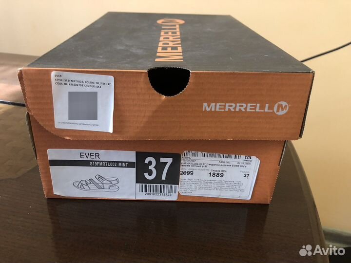 Сандали merrell