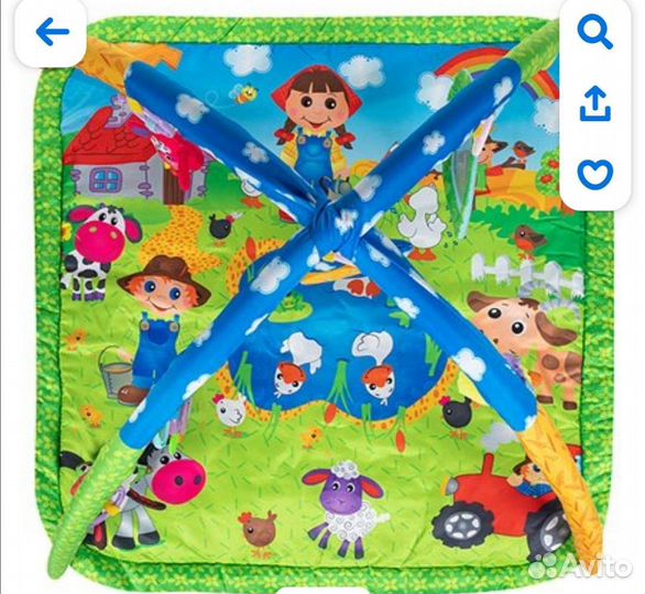 Развивающий коврик новый