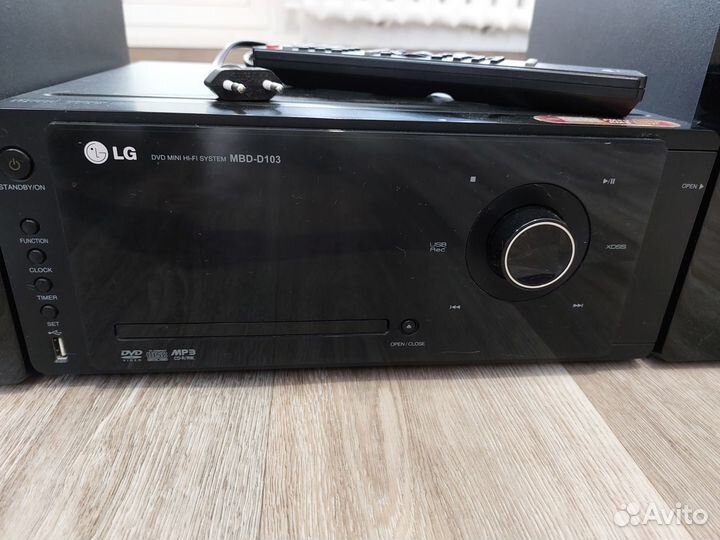 LG. DVD mini HI-FI system MBD-D103X