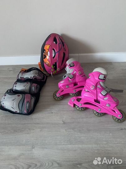 Роликовые коньки детские раздвижные 28-31