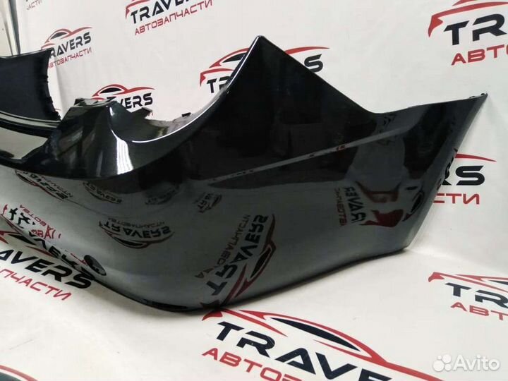 Бампер chevrolet aveo 11-15 г T300 задний черный