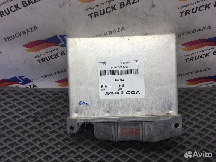 1349294 Блок управления E-GAS Daf CF, Daf XF95