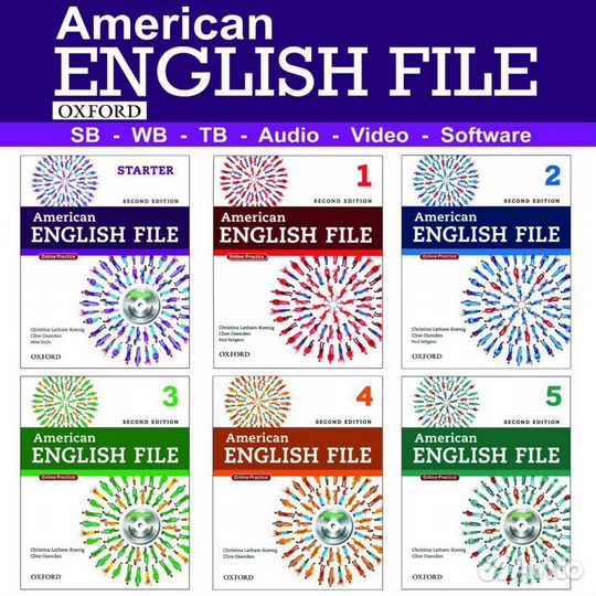 American English File Starter, 1, 2, 3, 4, 5