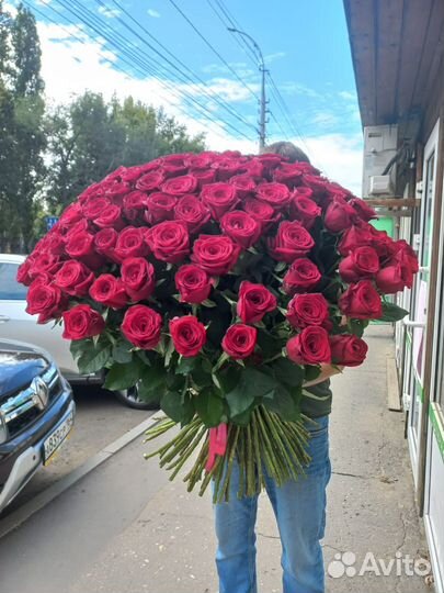 101 роза букеты Доставка