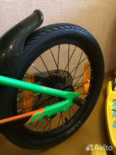 Велосипед cube race 160,самокат kreiss premium