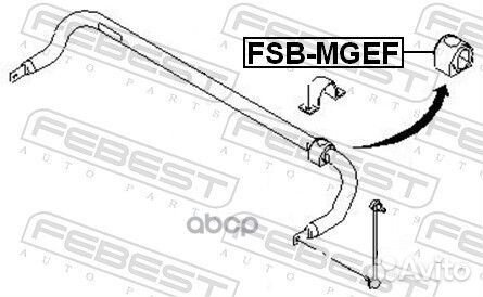 Втулка стабилизатора ford mondeo GE 2000-2007 F