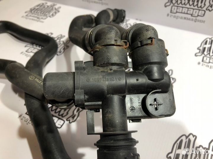 Клапана печки передняя Mercedes-Benz E-Class W211