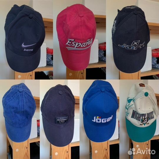 Кепкки.Nike, Abercrimbie&Fitch, Michty Ducks