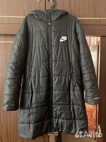 Пальто утепленное женское nike 48-50