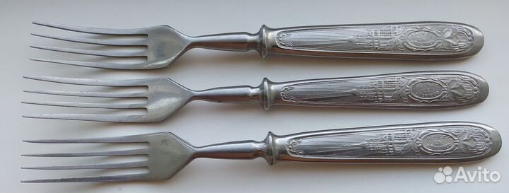 Вилка коллекционная СССР сталинская высотка з-д Ки