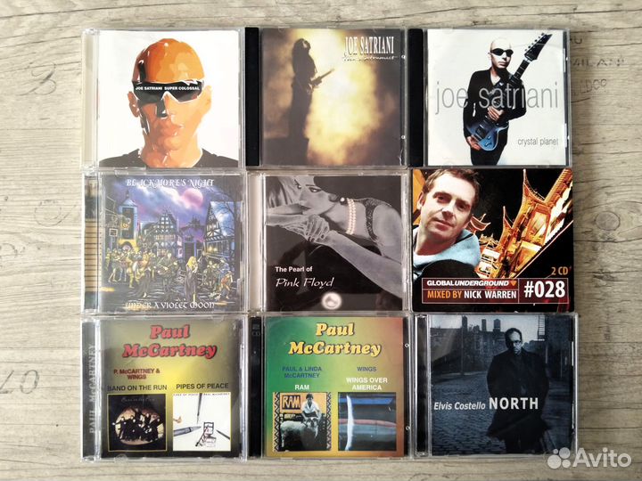 Музыкальные cd диски