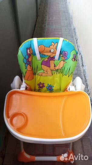 Стульчик для кормления happy baby berny v2