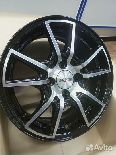 Диск литой R14 4X98 d58,5 6J et38 X-Trike X104 (BK