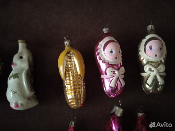 Елочные игрушки СССР