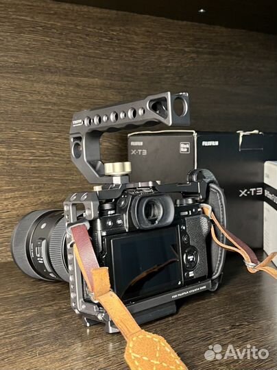 Fujifilm Xt3 + объектив + переходник