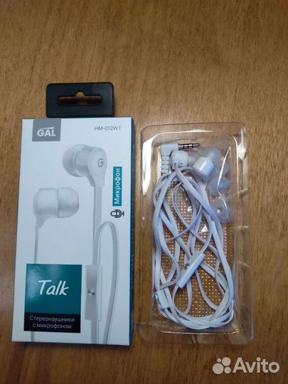 Стереонаушники с микрофоном
