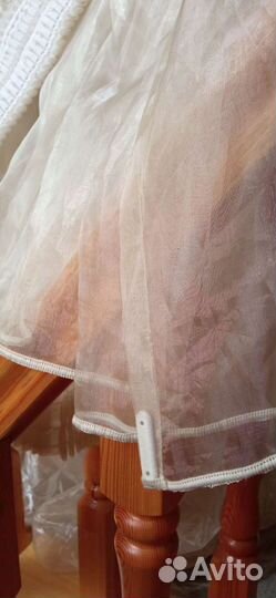 Штора из органзы