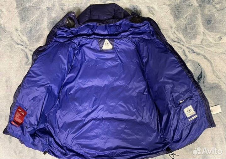 Пуховик palace x CP company