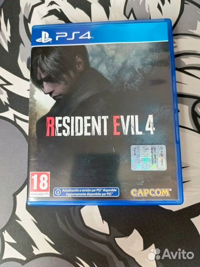 Продам Resident Evil 4 remake PS4