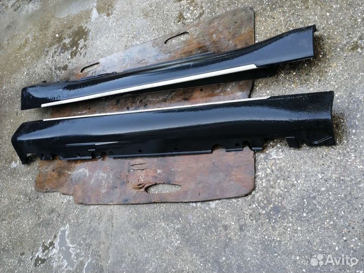 Пороги алюминиевые BMW X5 E70 X6 E71