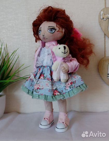 Кукла текстильная 