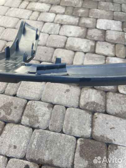 Левый молдинг переднего бампера ford fusion