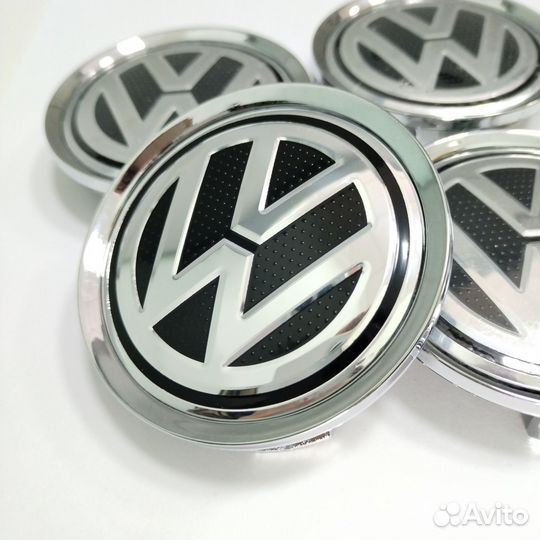 4шт Комплект колпаков Volkswagen 75мм в диски MB