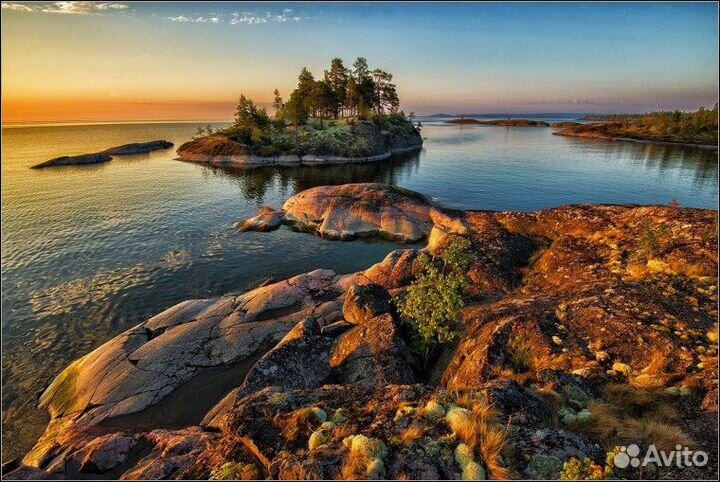 Отдых и Экскурсии в Ладожских шхерах