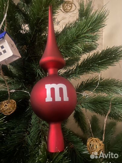 Верхушка макушка на елку M&M