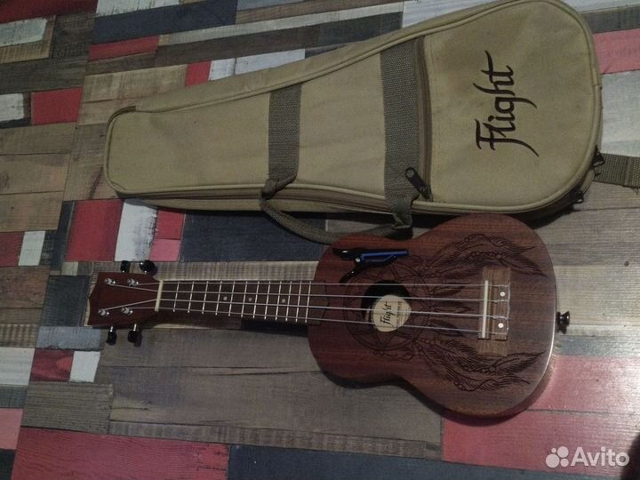 Укулеле сопрано flight NUS 350 DC