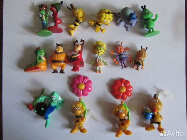 Герои мультфильмов киндер и других производителей