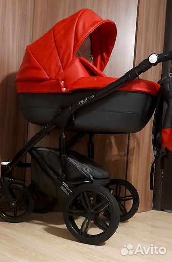 Rant Aura 3в1, коляска в экокоже