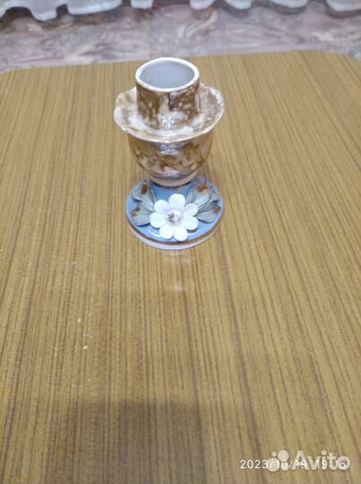 Подсвечник и вазочка