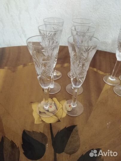 Рюмки, Дятьковский хрусталь,СССР,1985 год