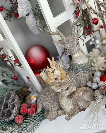 Новогодняя композиция(Проданы/под заказ)