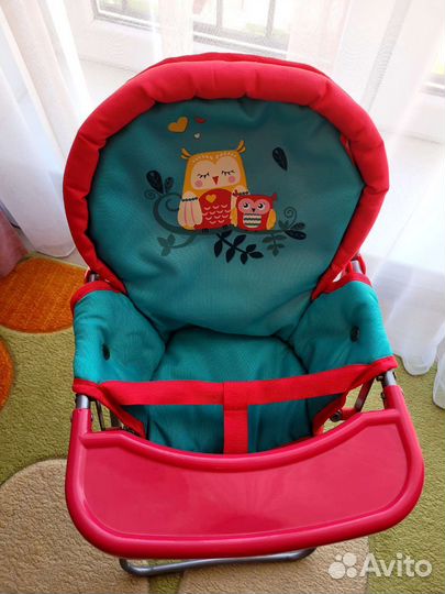 Стульчик для кормления игрушечный