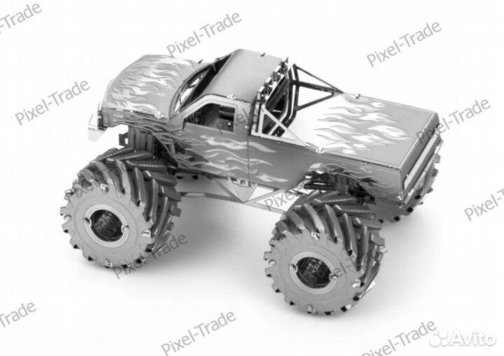 Сборная модель 3D monster truck (3D-S064)